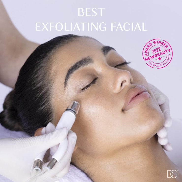 DiamondGlow wins best exfoliating facial